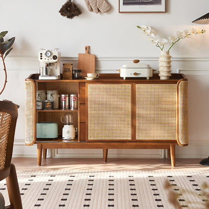 Rattan Sideboard Buffet - Habitature