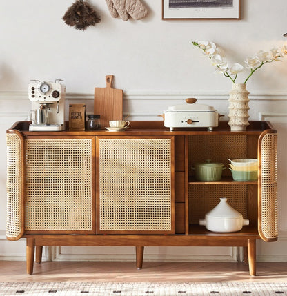 Rattan Sideboard Buffet - Habitature