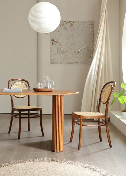 Rattan Dining Chairs and Table - Habitature